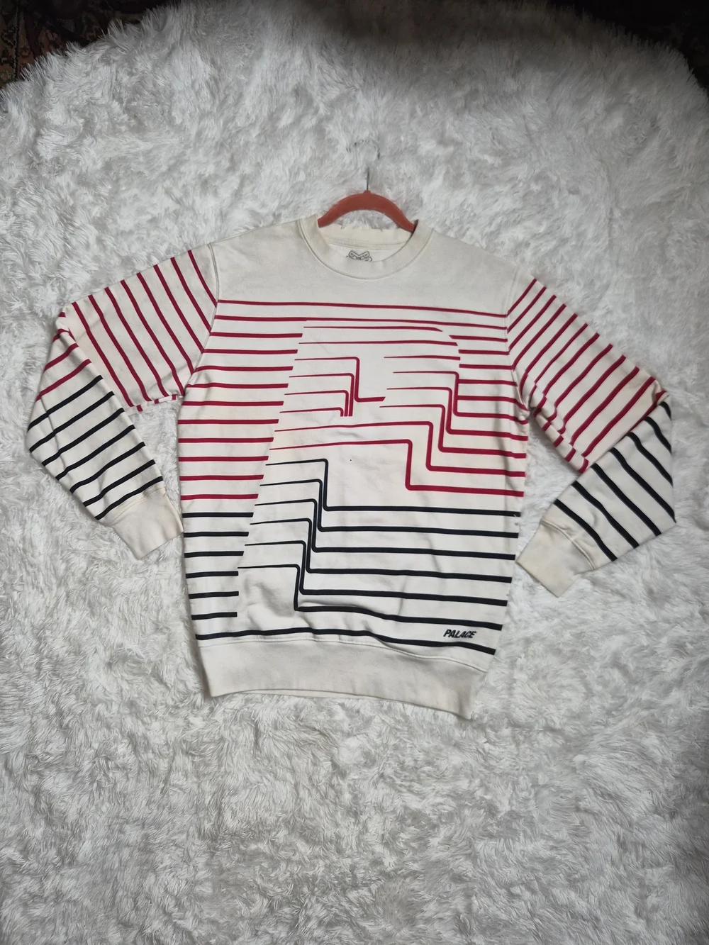 Palace Sweater Palace Skateboards Size Large L Graphic Stripes Skater Streetwear